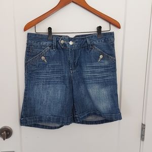Members Only Jean Shorts Size 10